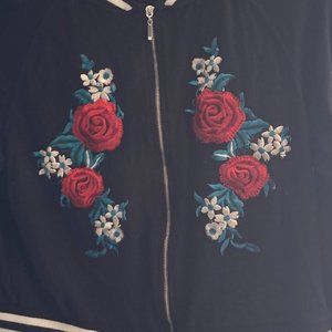 Flower Design Sweater